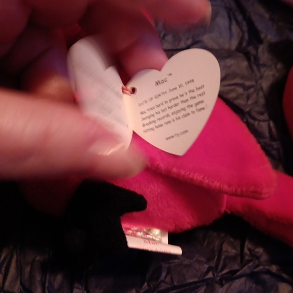 NWT TY BEANIE BABIES ROCKET, JABBER, EARLY, KUKU & MAC - Picture 3 of 14